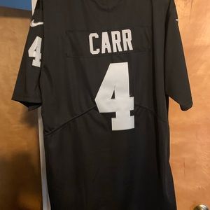 Derek Carr Raider Jersey